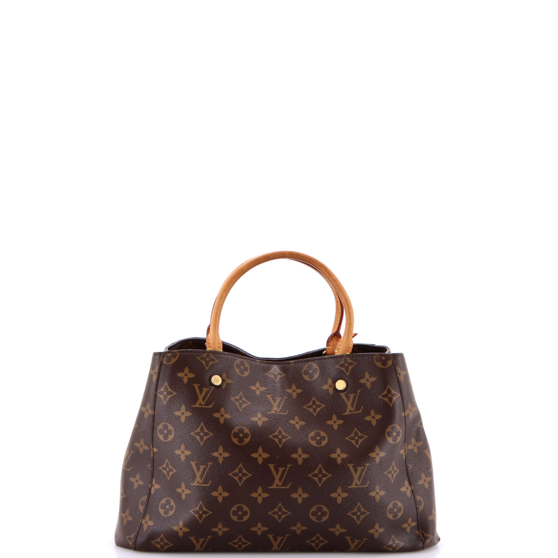 Montaigne Handbag Monogram Canvas MM