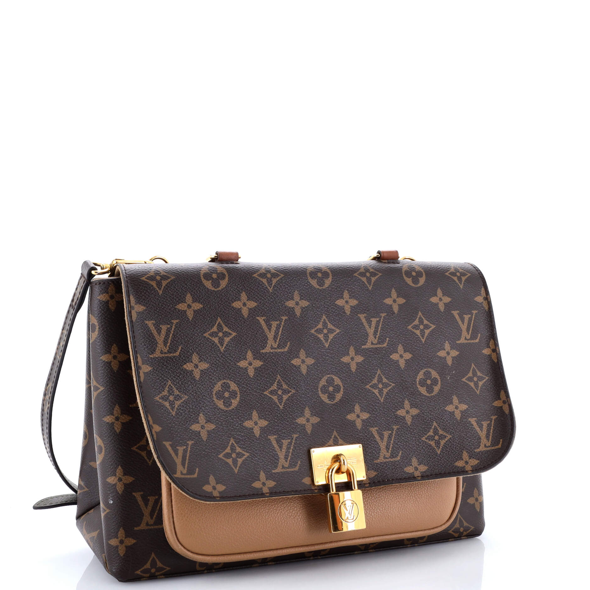 Marignan Handbag Monogram Canvas with Leather