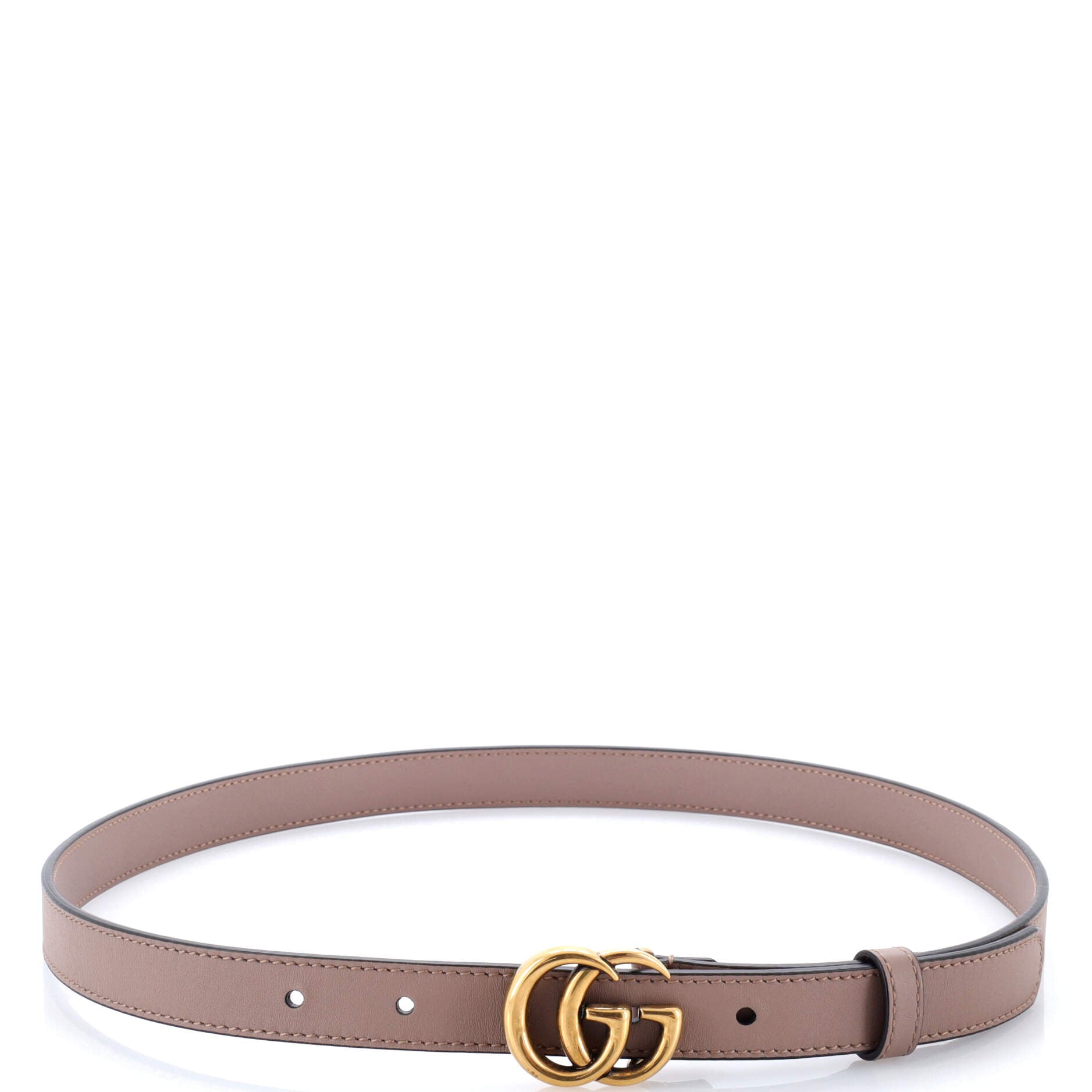 GG Marmont Belt Leather Thin