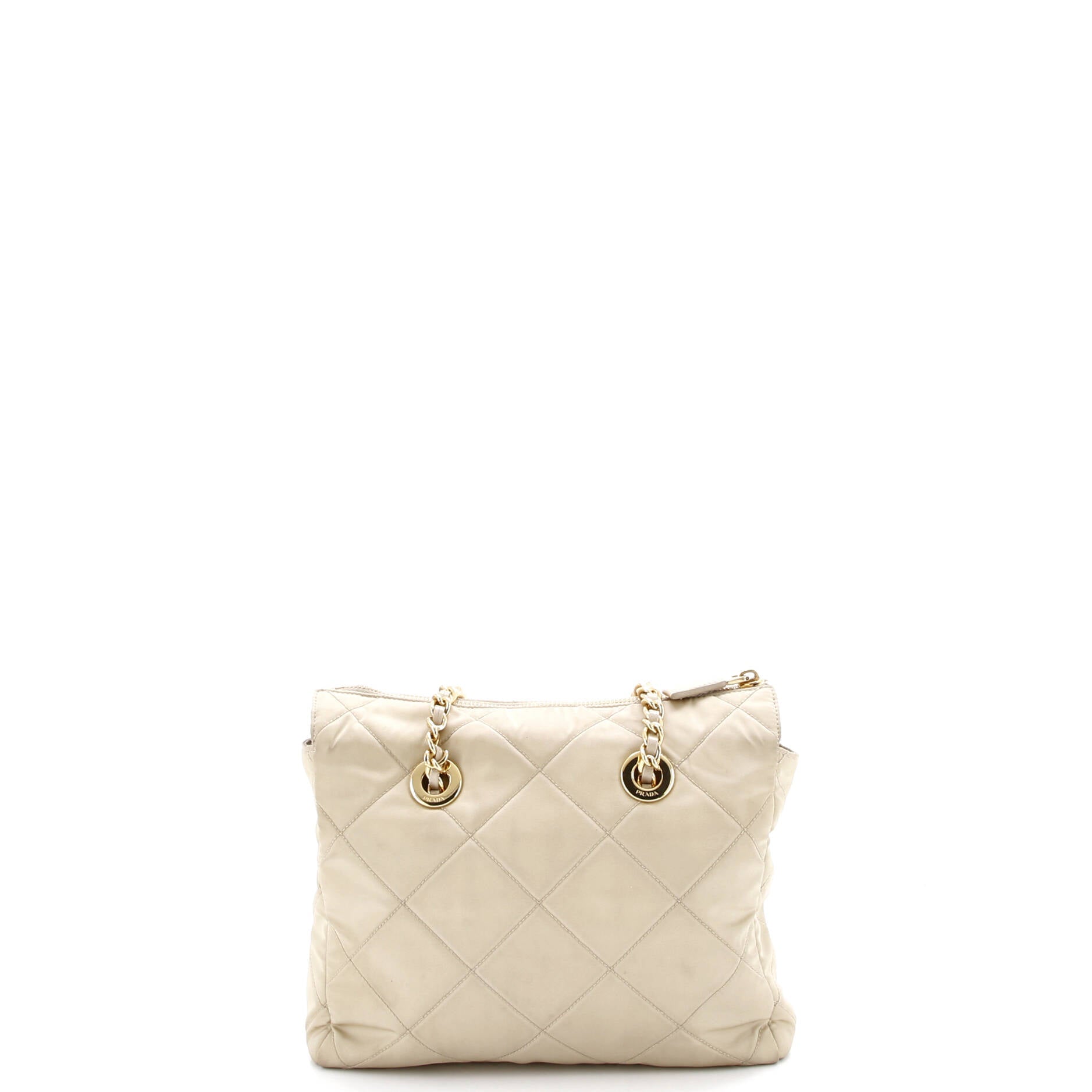 Re-Edition 1995 Chain Tote Quilted Re-Nylon Small
