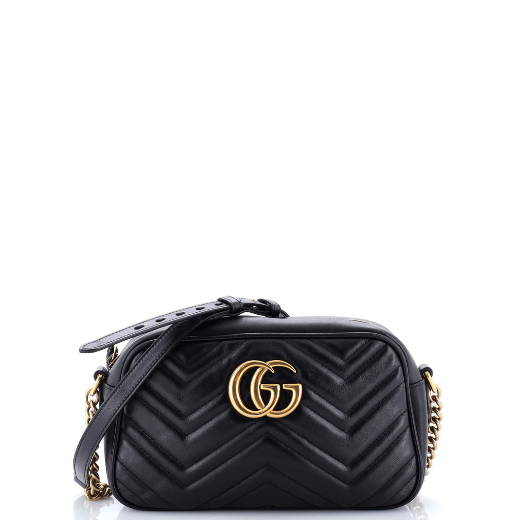 GG Marmont Shoulder Bag Matelasse Leather Small