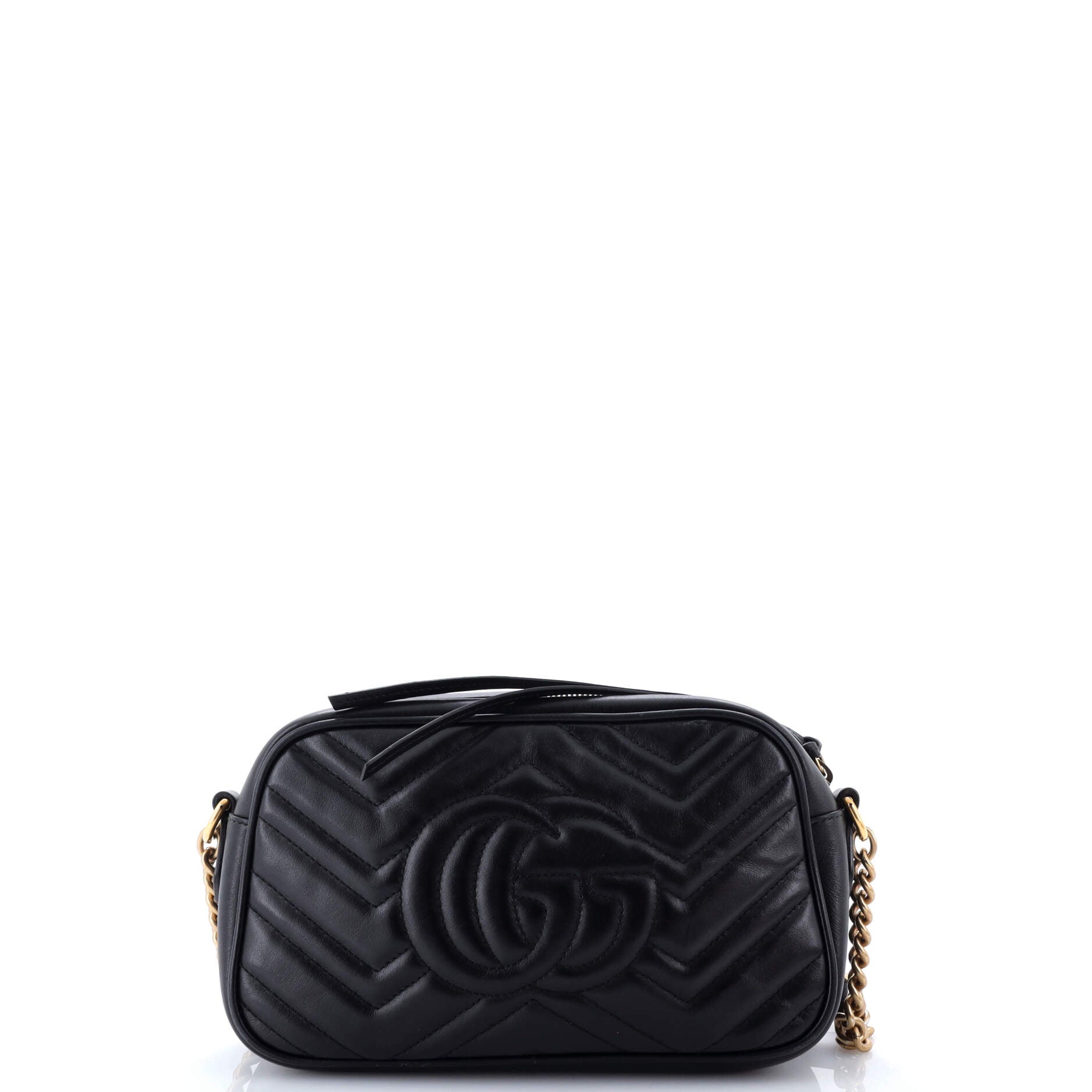 GG Marmont Shoulder Bag Matelasse Leather Small