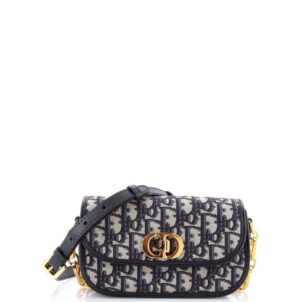 30 Montaigne Avenue Bag Oblique Canvas Small