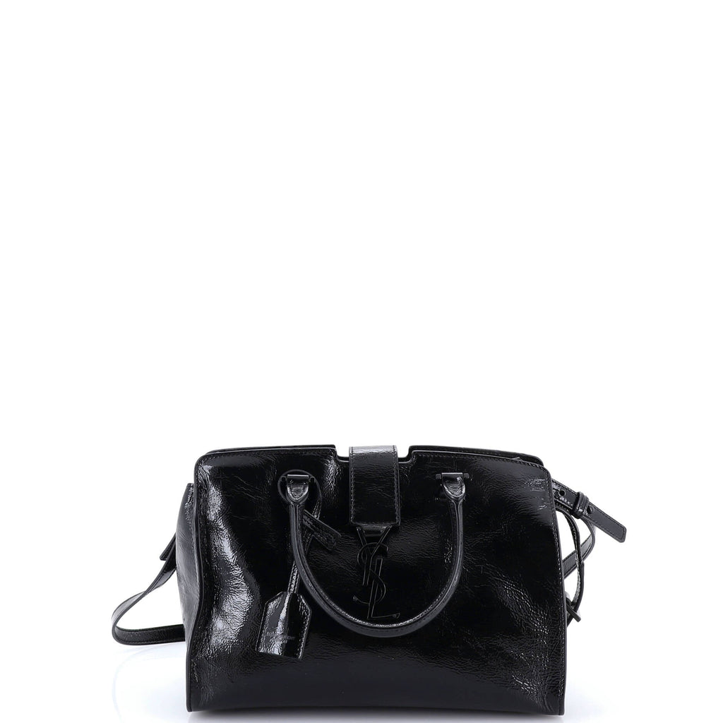 Monogram Cabas Patent Baby
