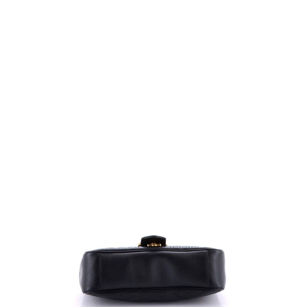 GG Marmont Flap Bag Matelasse Leather Mini