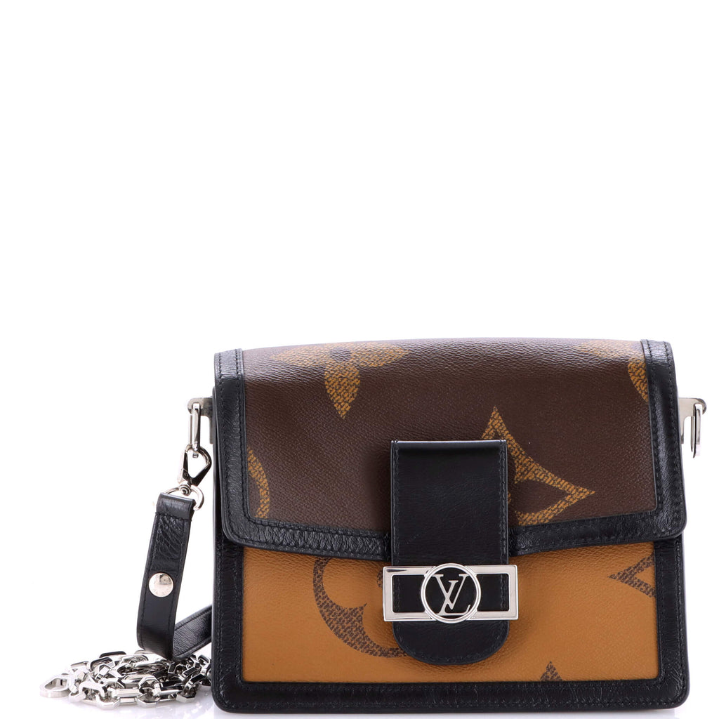 Dauphine Shoulder Bag Reverse Monogram Giant MM