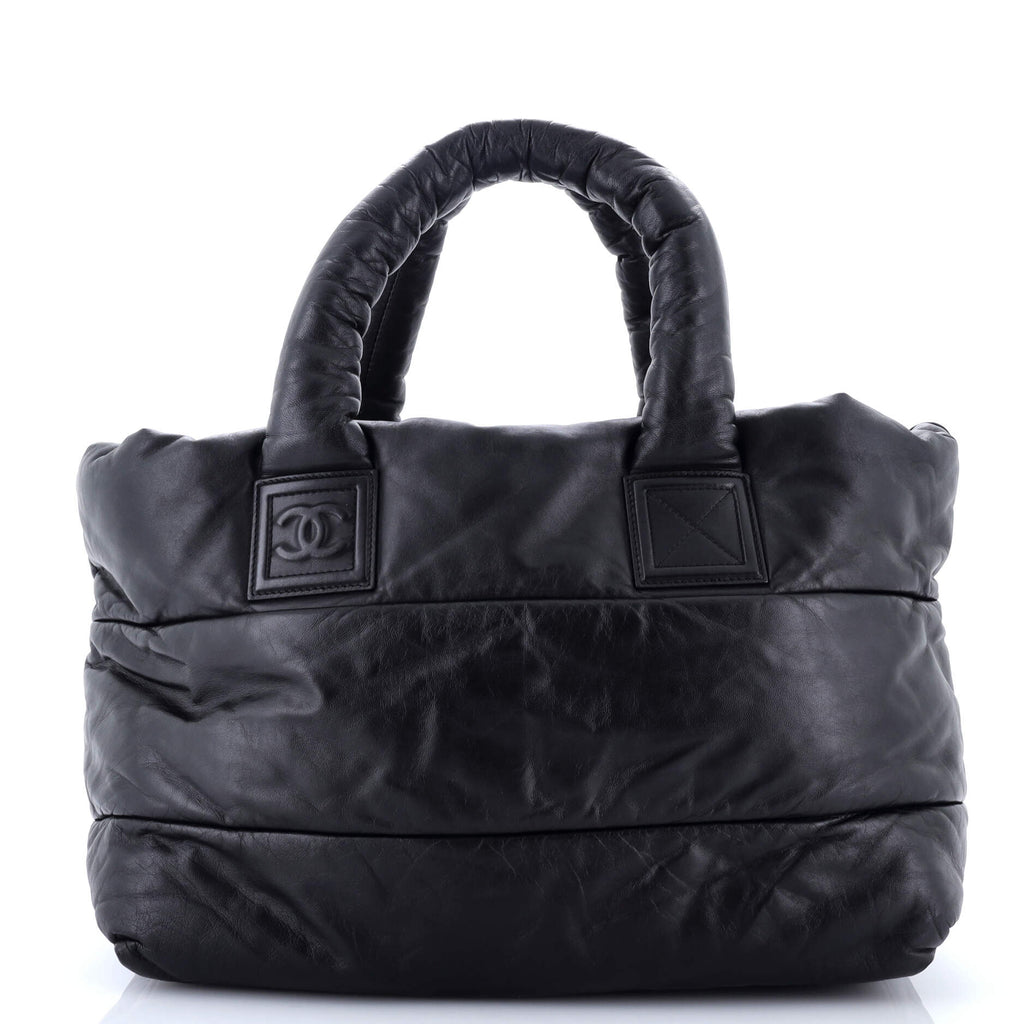 Coco Cocoon Reversible Tote Quilted Lambskin Medium