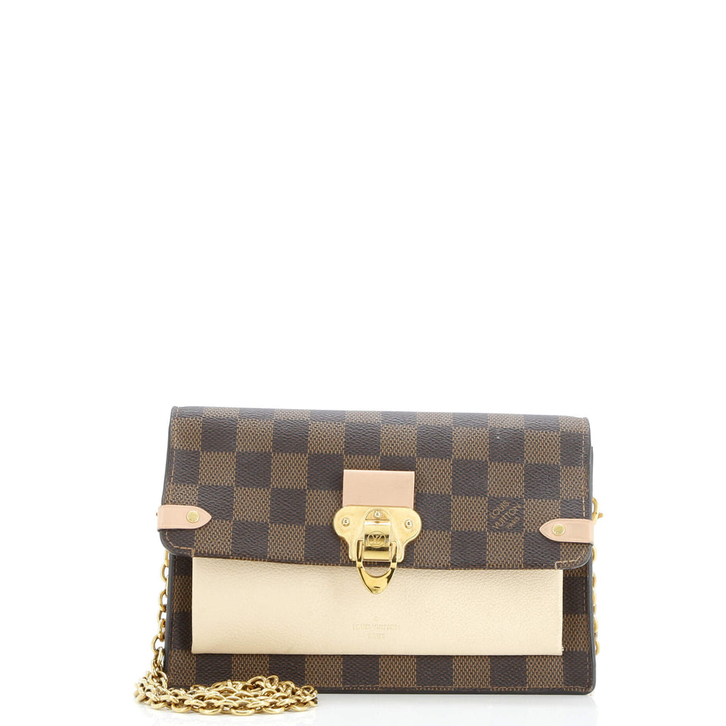 Vavin Chain Wallet NM Damier with Leather