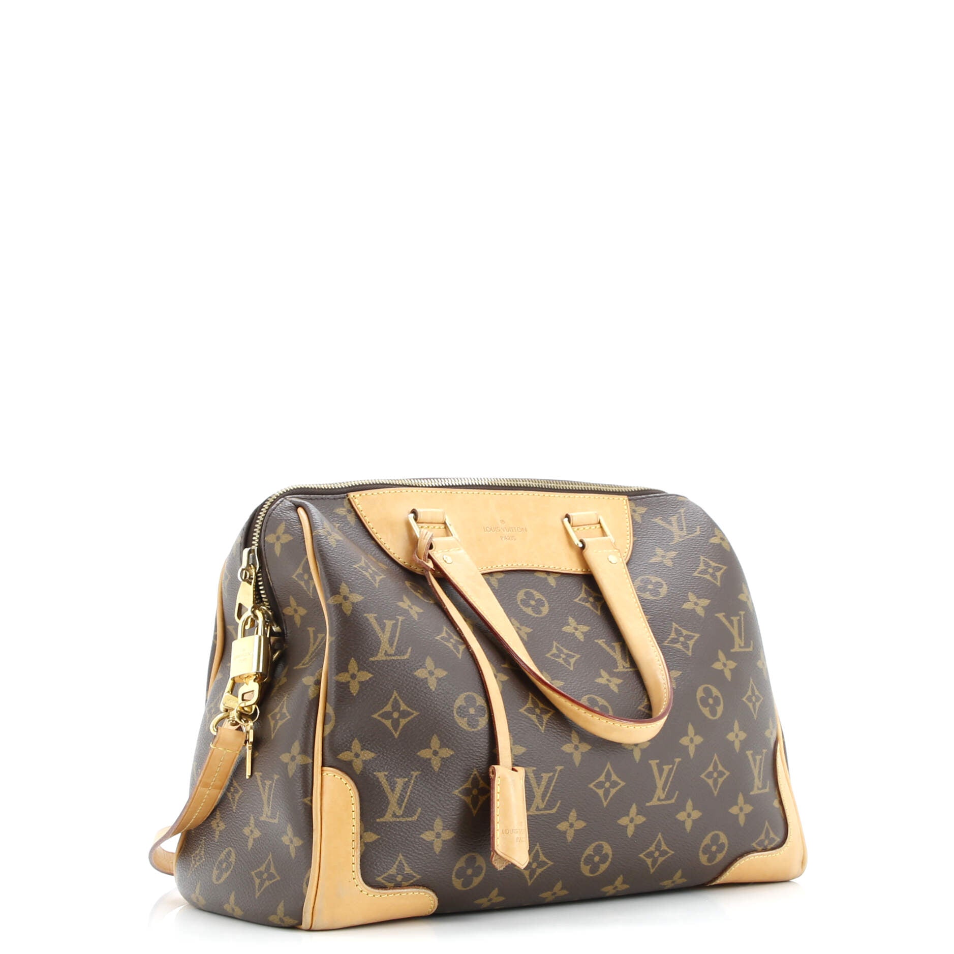 Retiro NM Handbag Monogram Canvas and Leather