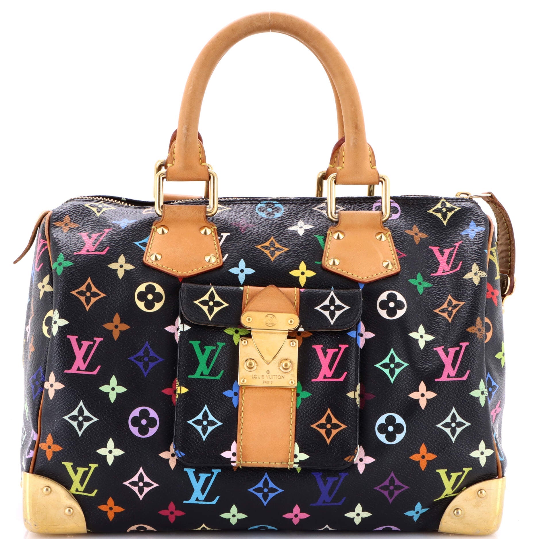 Speedy Handbag Monogram Multicolor 30