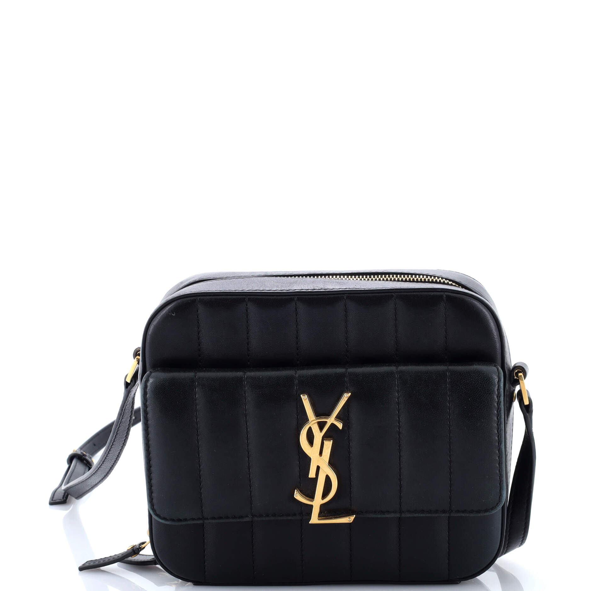 Vicky Camera Bag Vertical Quilted Leather Medium