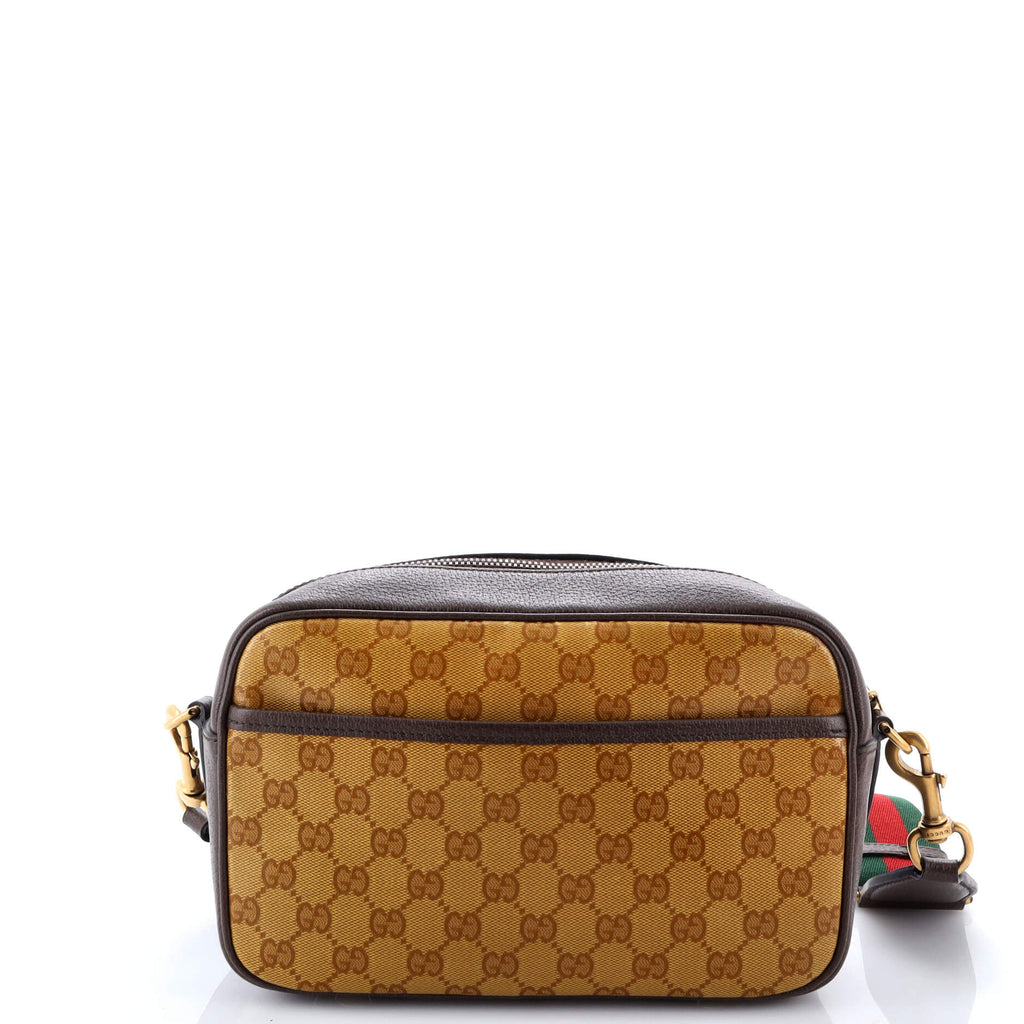 x adidas Shoulder Bag GG Coated Canvas Small