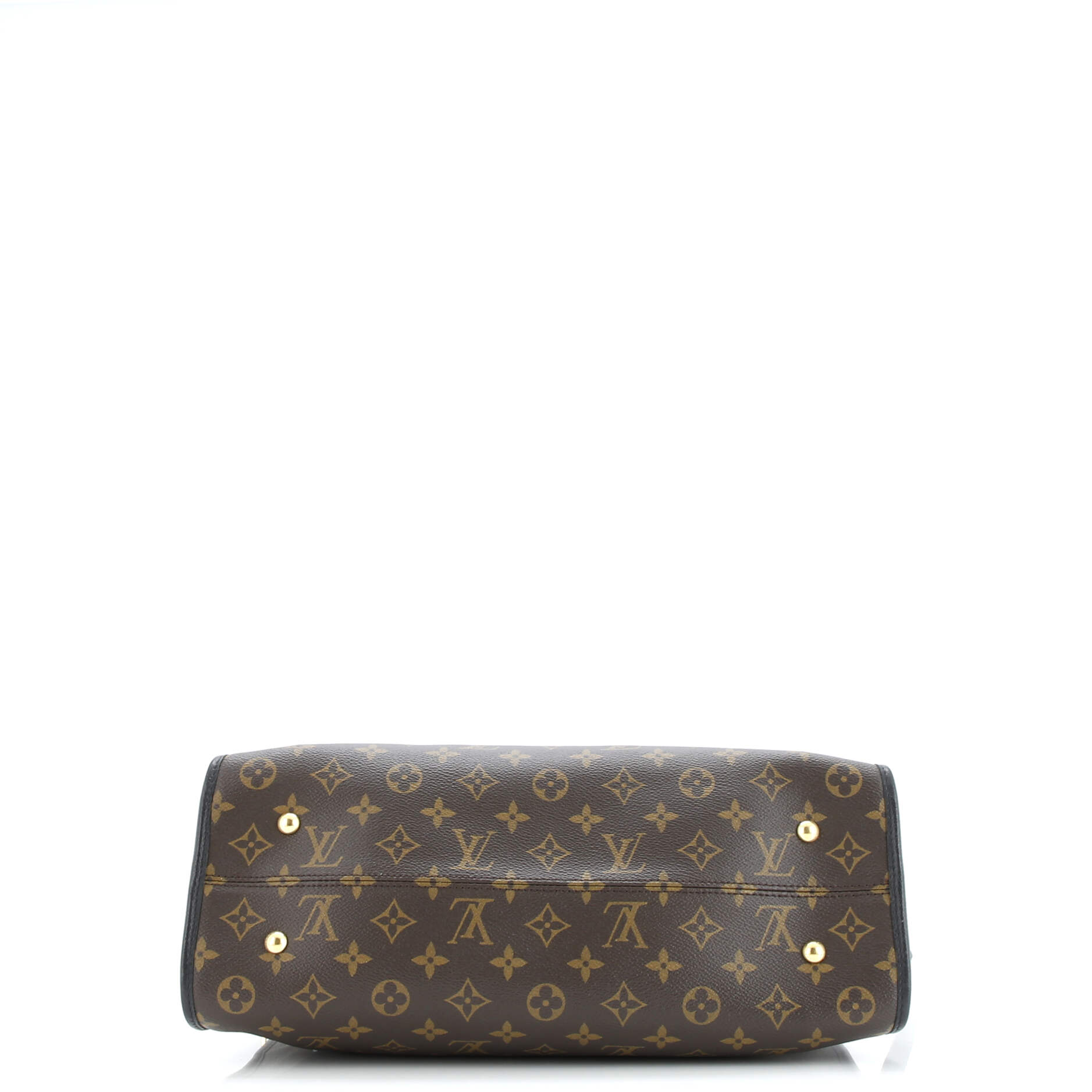 Popincourt NM Handbag Monogram Canvas with Leather MM