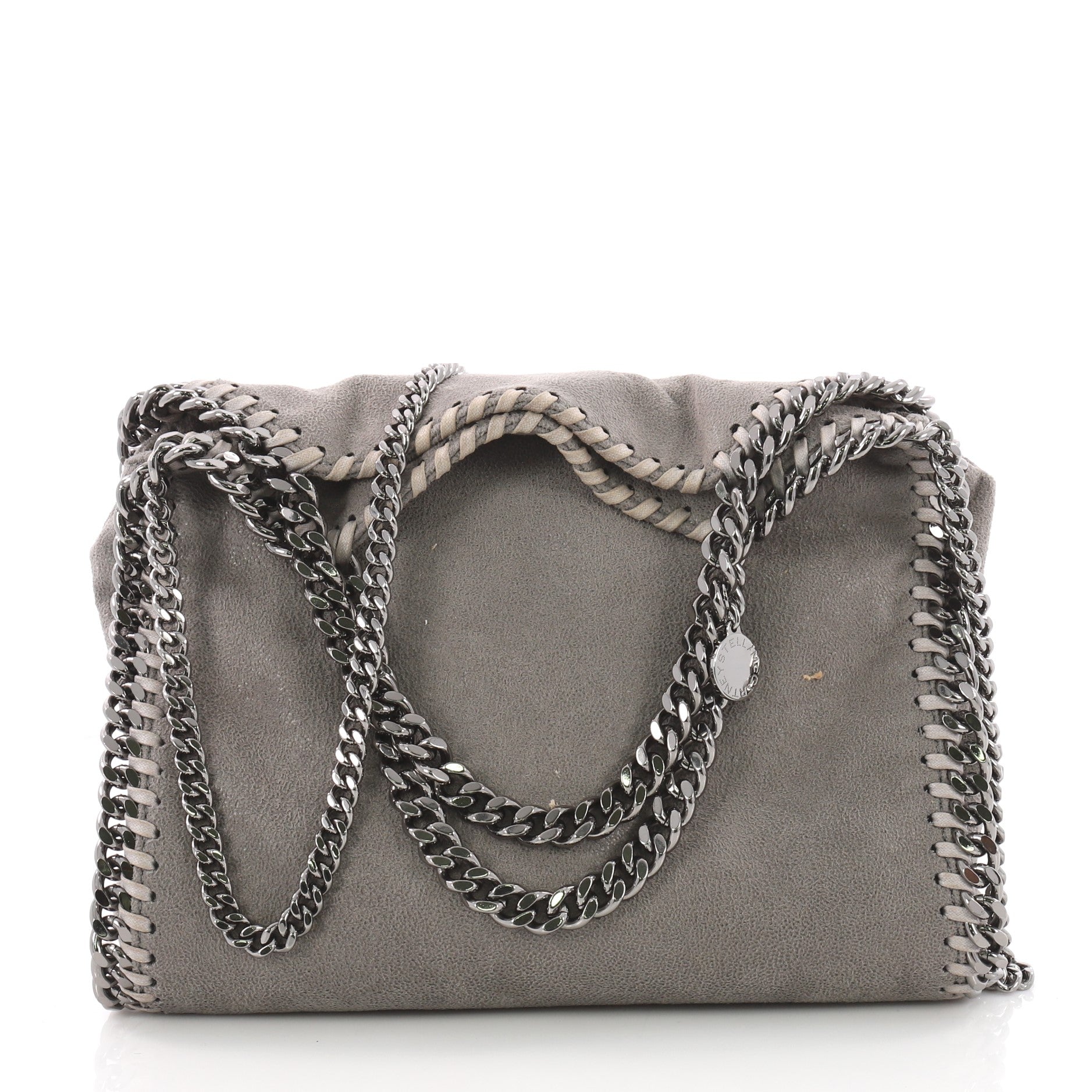Falabella Fold Over Crossbody Bag Shaggy Deer Mini
