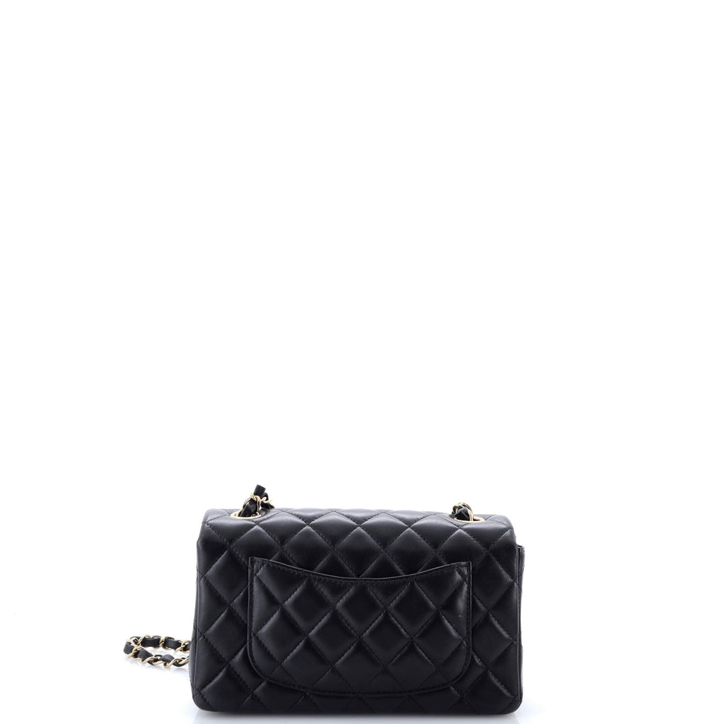 Classic Single Flap Bag Quilted Lambskin Mini