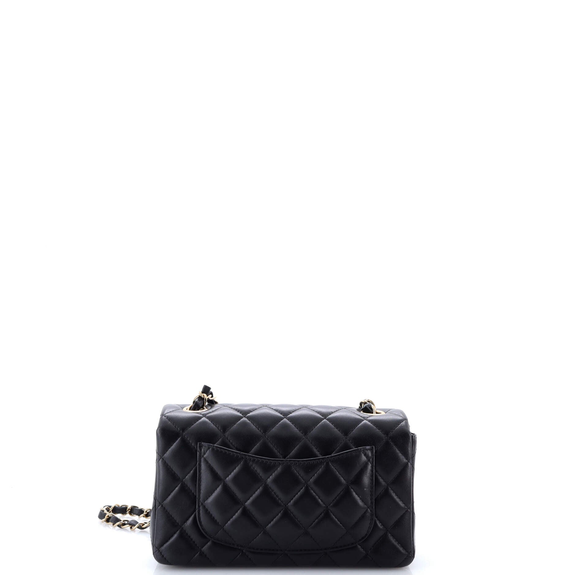 Classic Single Flap Bag Quilted Lambskin Mini