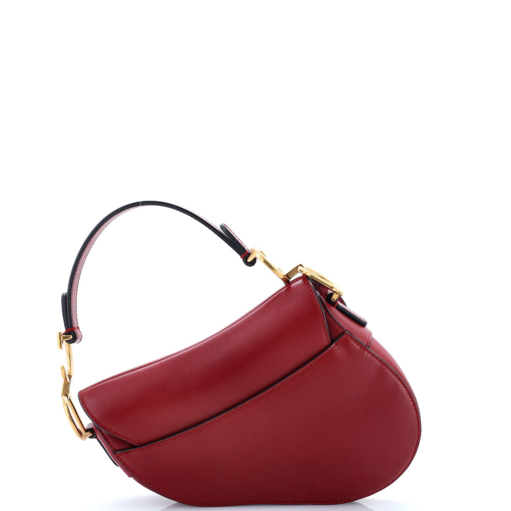 Saddle Handbag Leather Mini