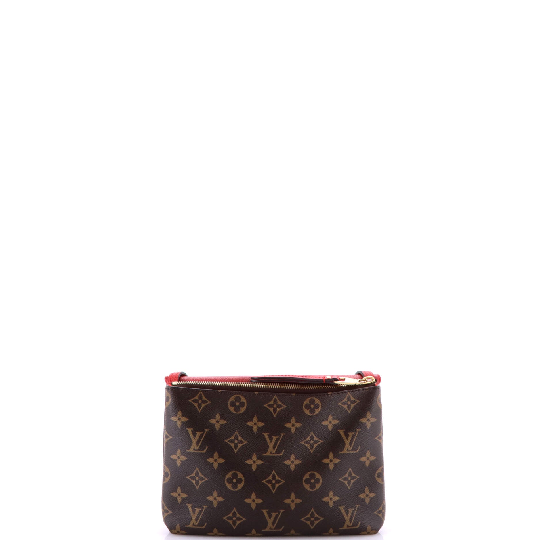 Twice Handbag Monogram Canvas and Leather