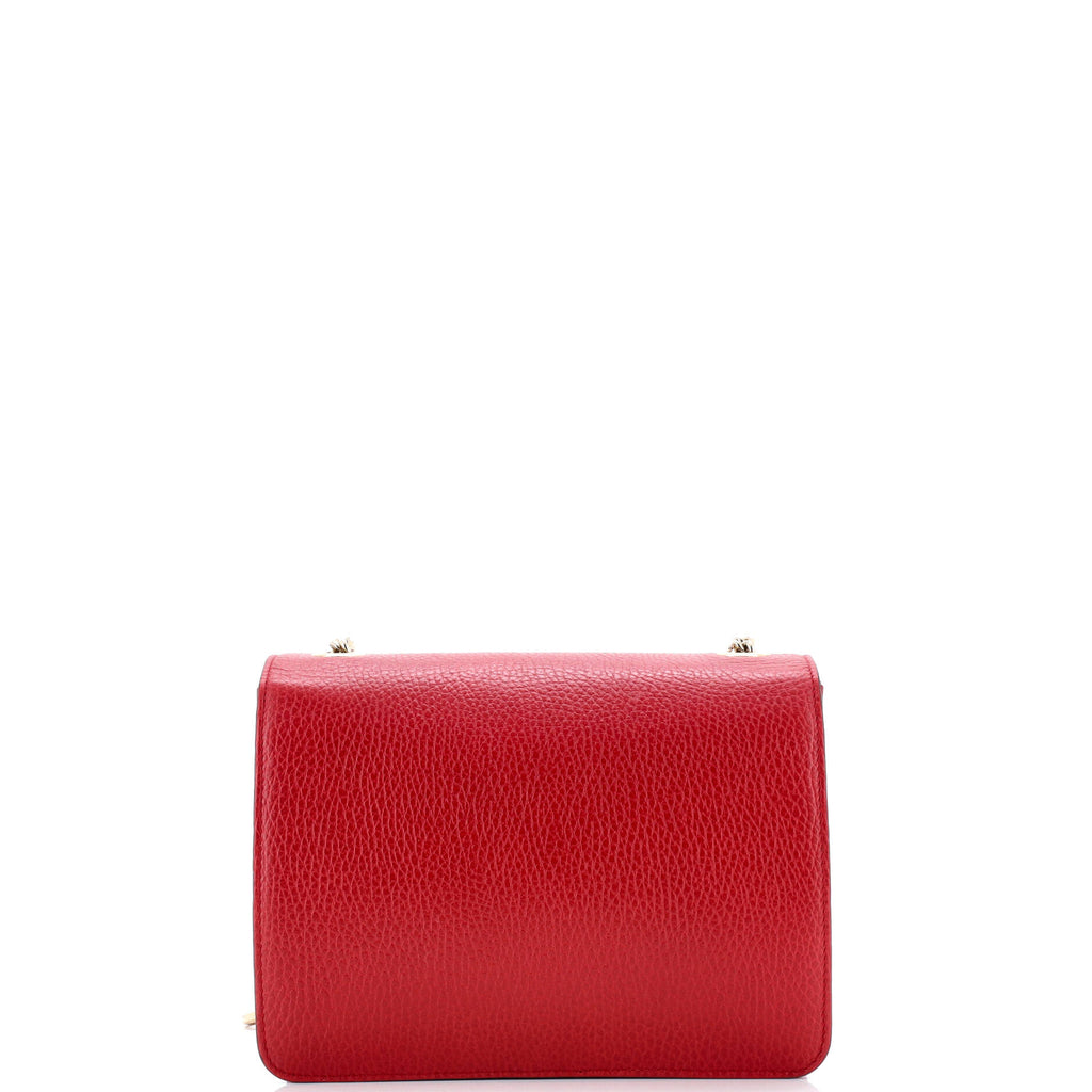 Interlocking Shoulder Bag Leather Small