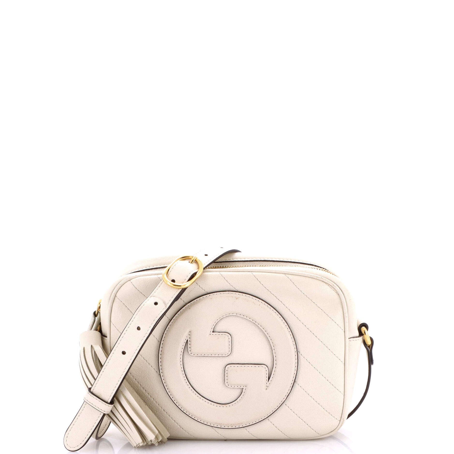 Blondie NM Camera Shoulder Bag Diagonal Quilted Leather Small