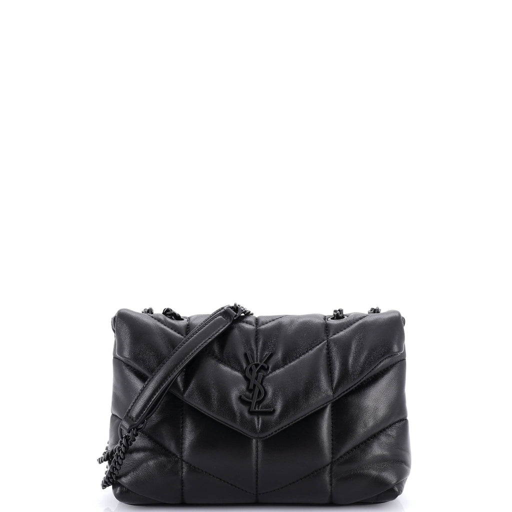 Loulou Puffer Shoulder Bag Quilted Leather Mini