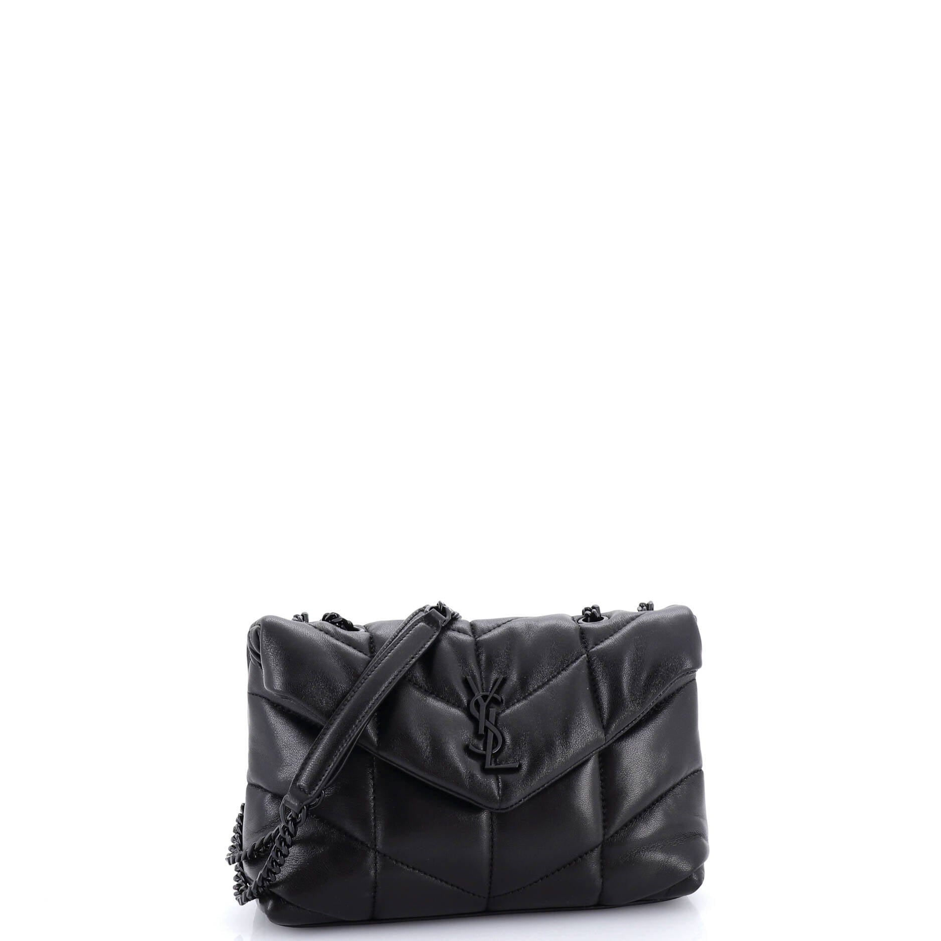 Loulou Puffer Shoulder Bag Quilted Leather Mini