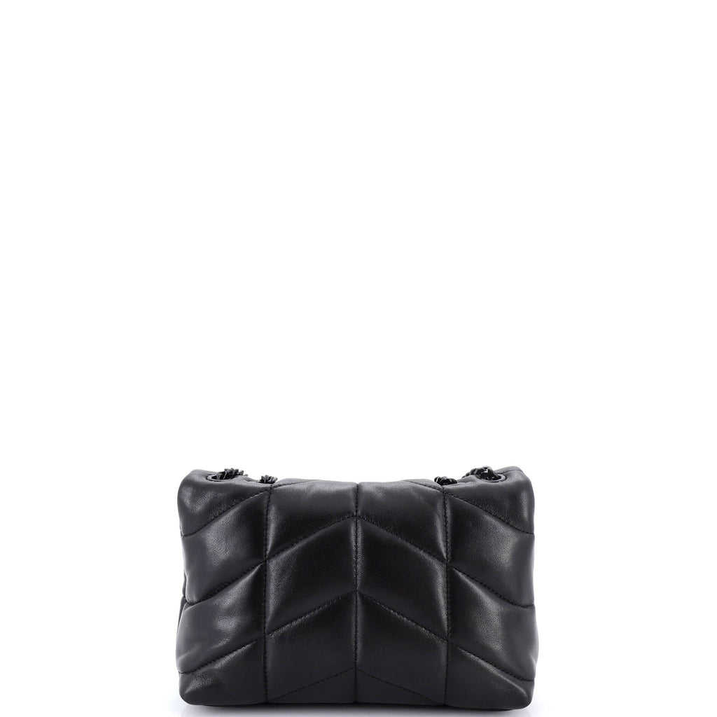 Loulou Puffer Shoulder Bag Quilted Leather Mini
