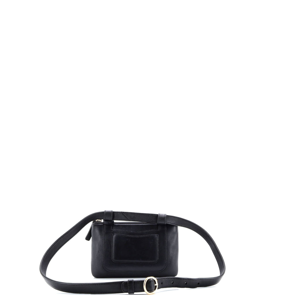 CC Mania Double Zip Belt Bag Lambskin