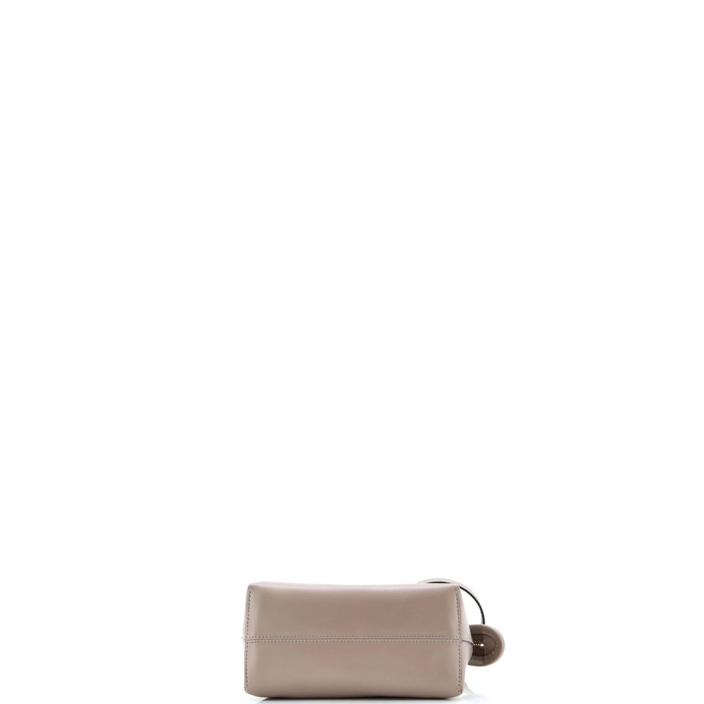 Logo By The Way Top Handle Bag Embossed Leather Mini