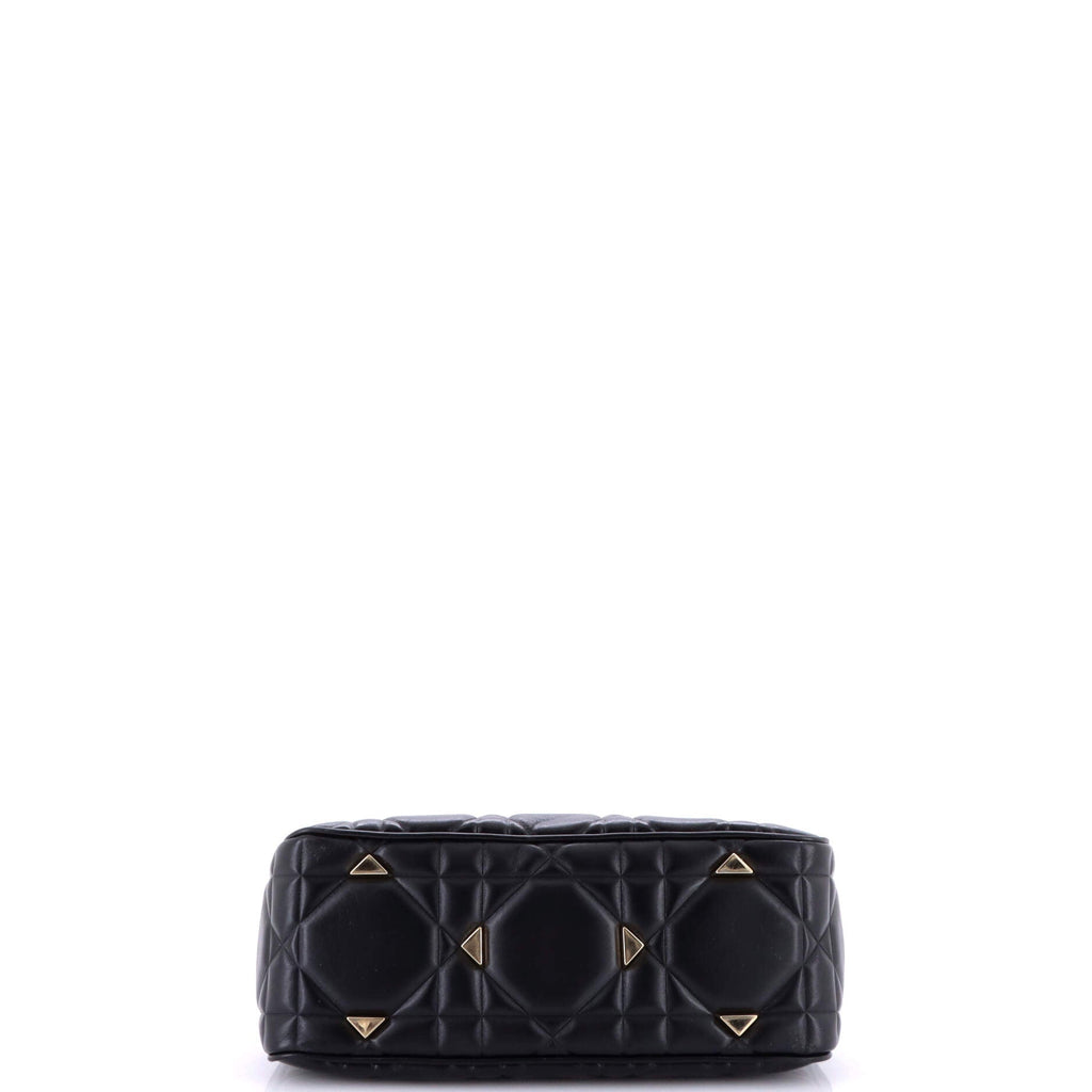 Lady 95.22 Bag Cannage Embossed Leather Medium