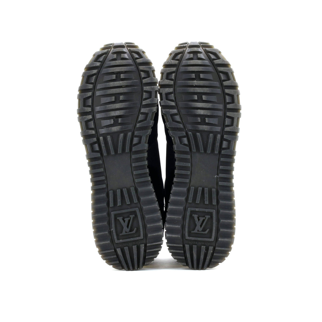 Women's Run Away Sneakers Mesh with Monogram Canvas and Suede