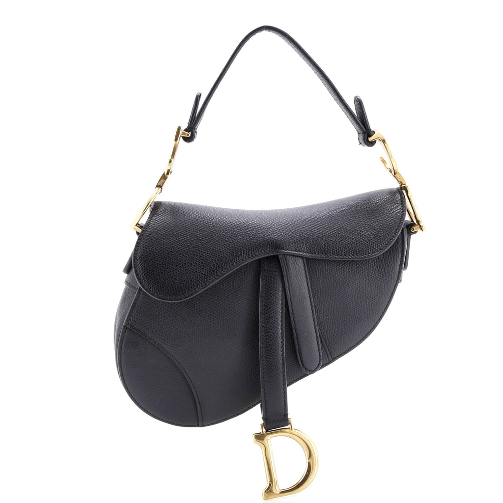 Saddle Handbag Leather Mini