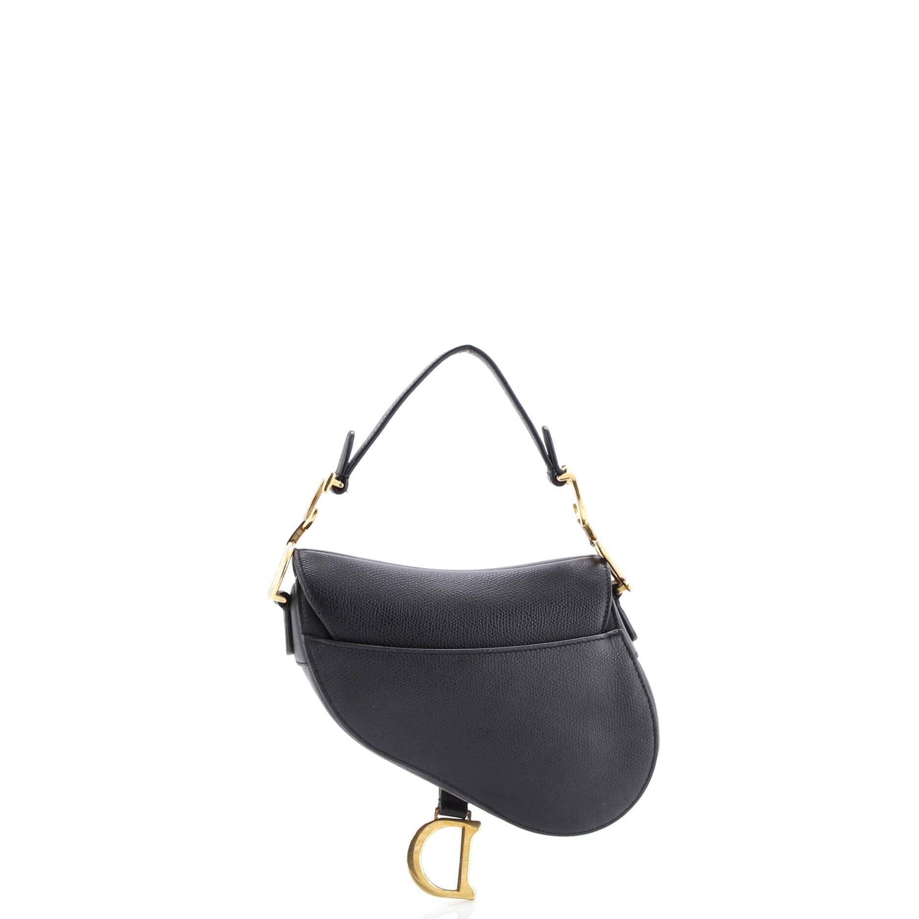 Saddle Handbag Leather Mini