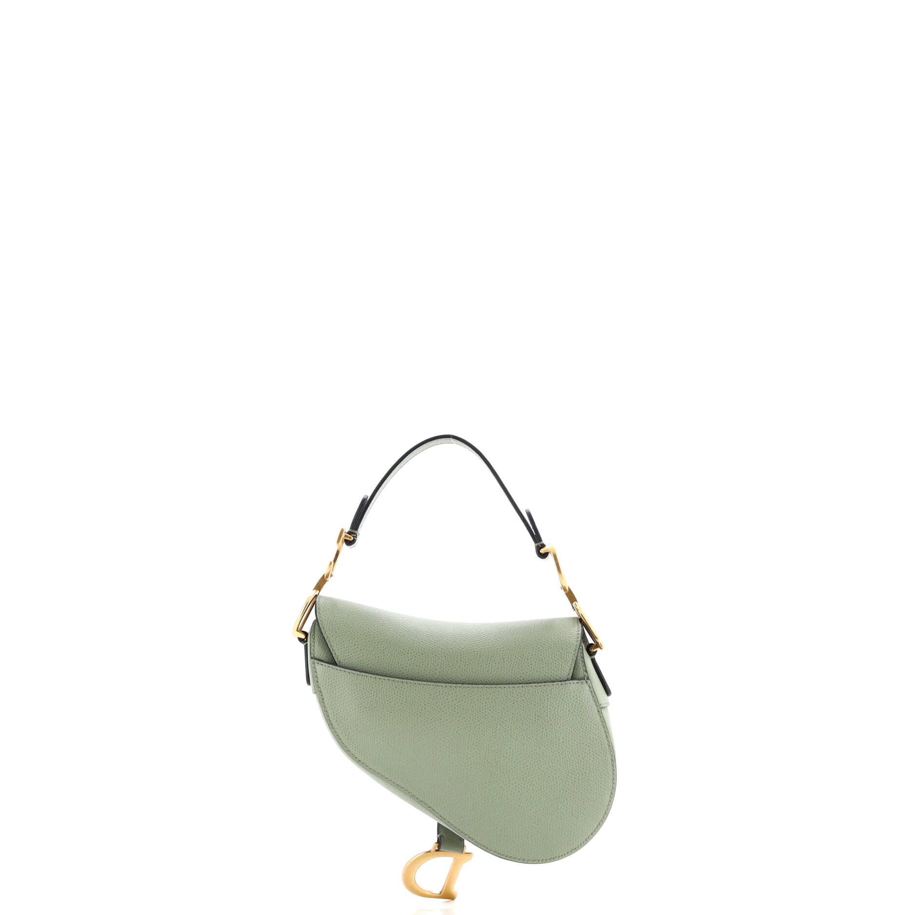 Saddle Handbag Leather Mini