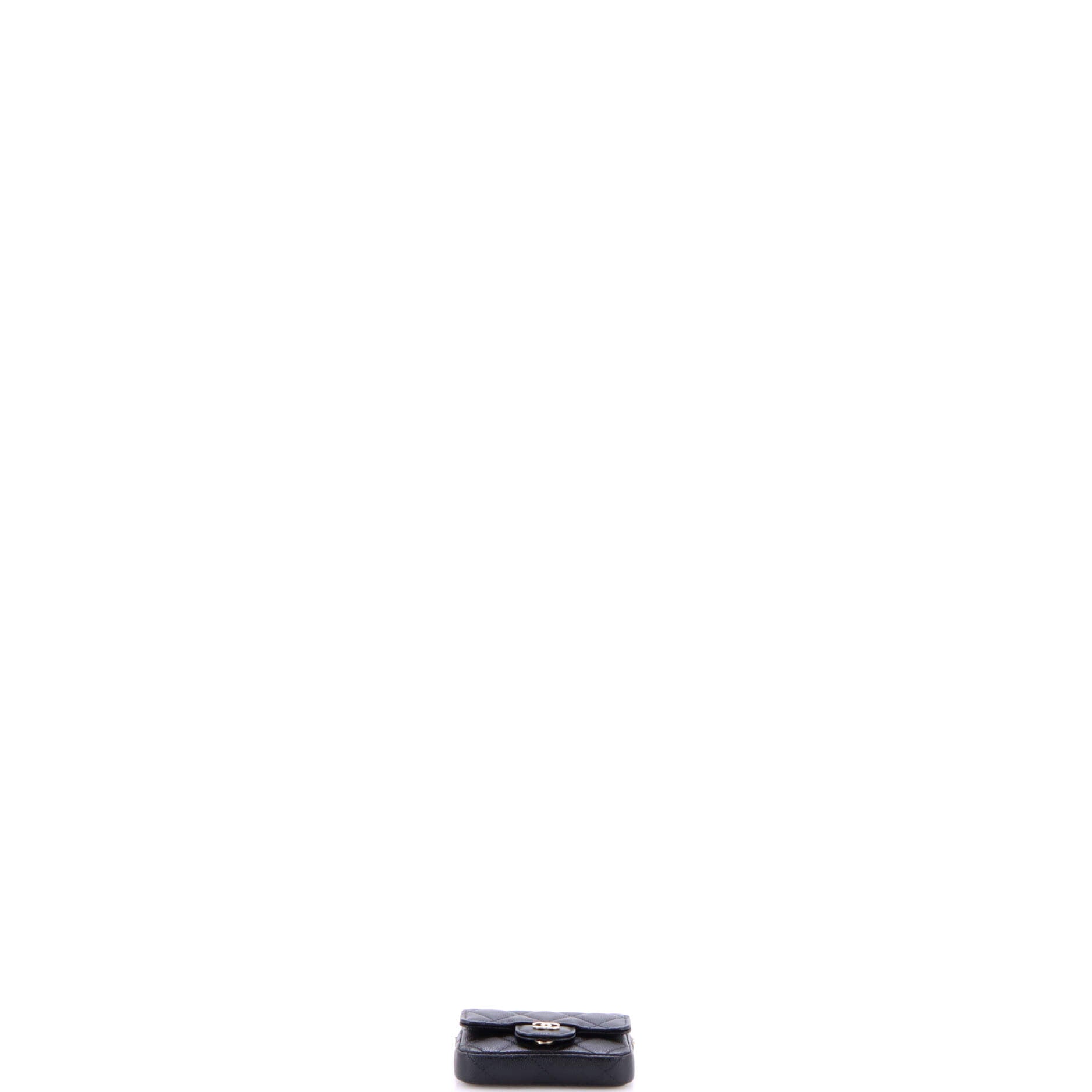 Classic Flap Chain Belt Bag Quilted Caviar Mini