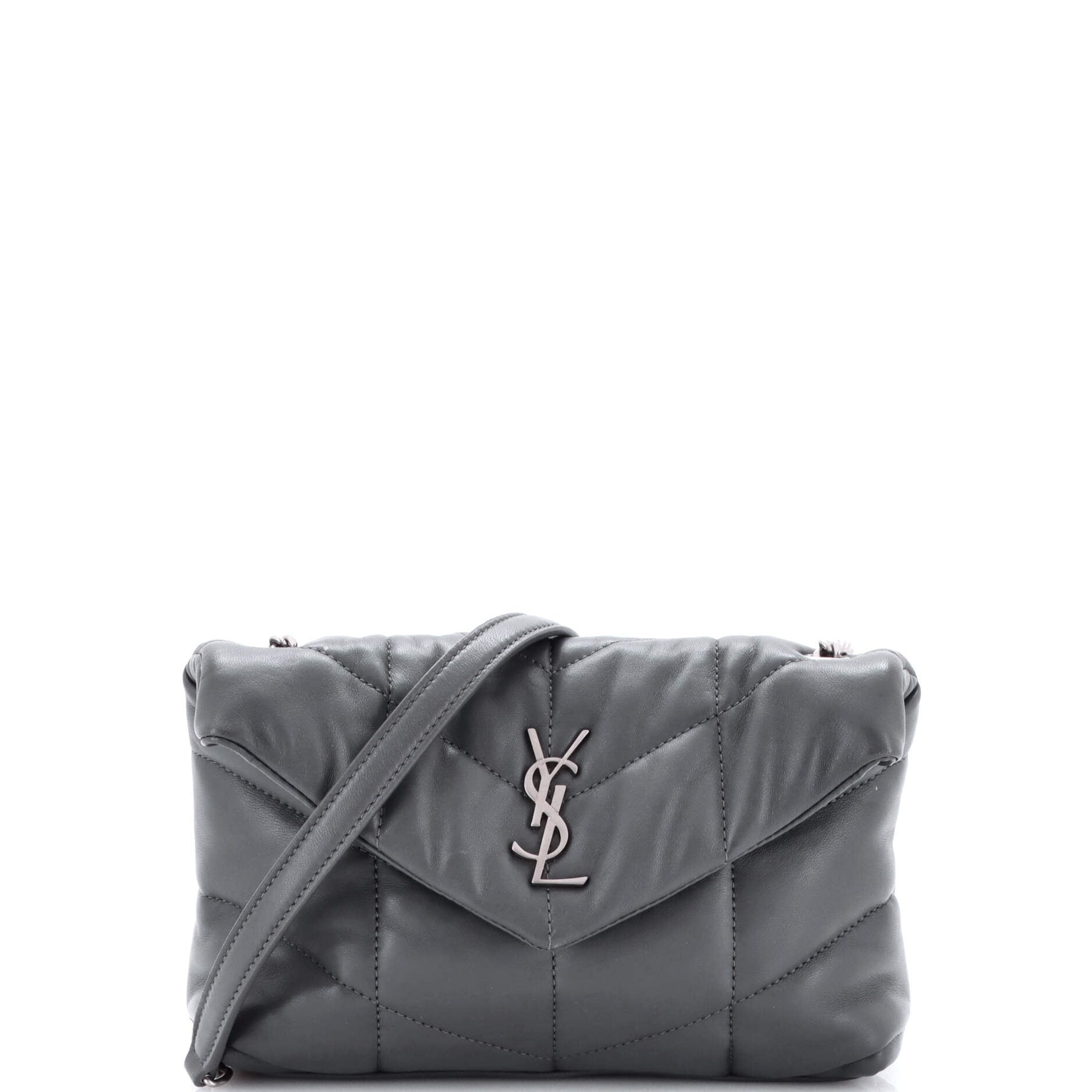 Loulou Puffer Shoulder Bag Quilted Leather Mini