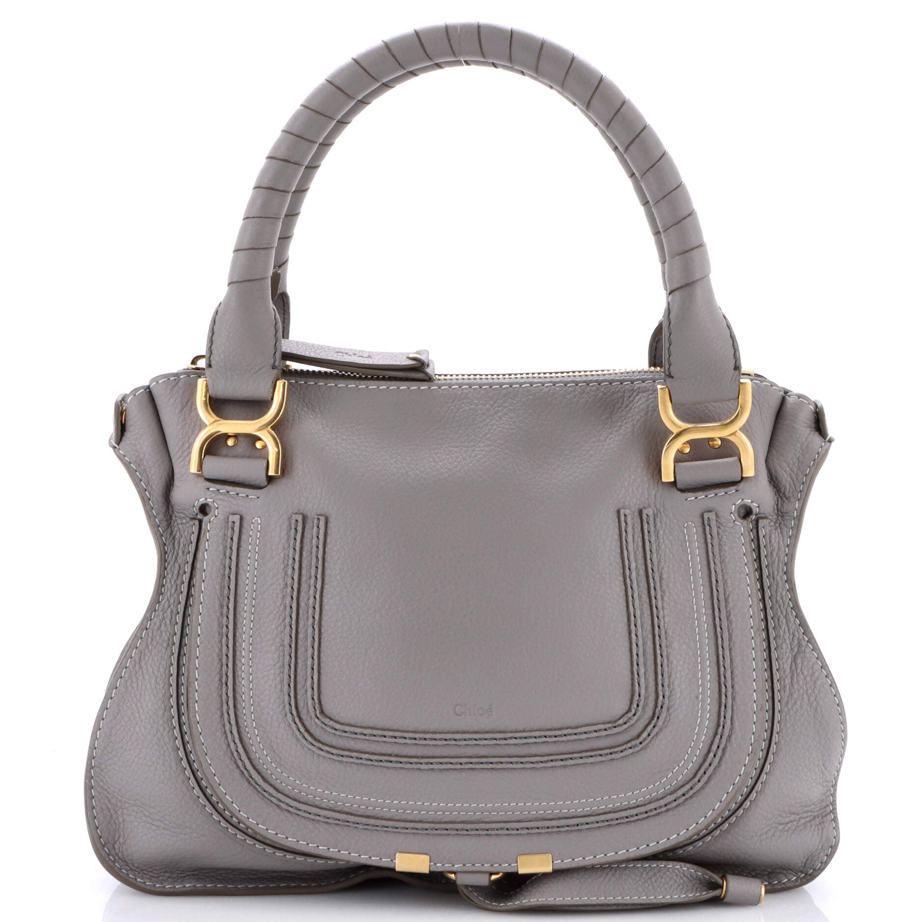 Marcie Satchel Leather Medium
