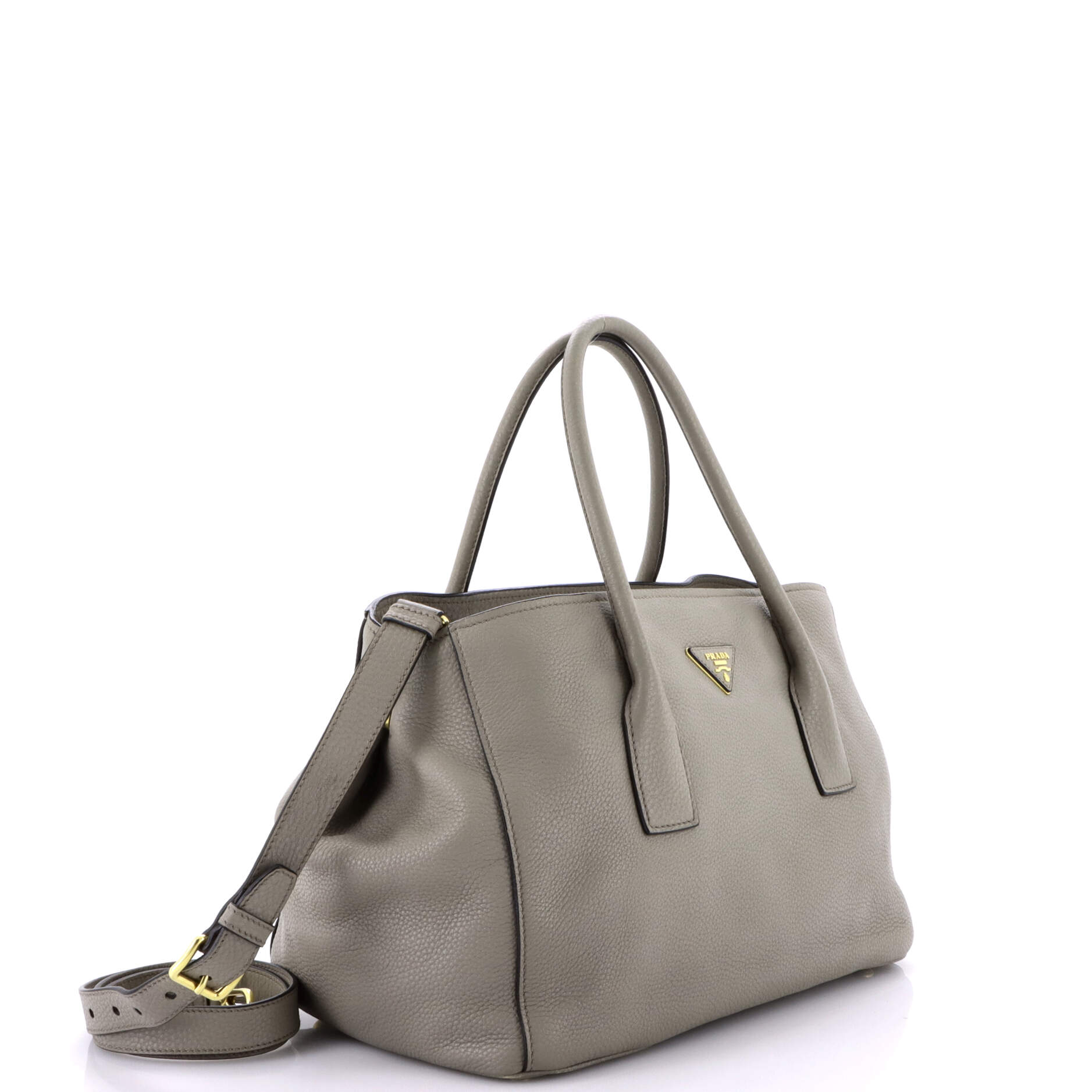 Convertible Shopping Tote Vitello Daino Medium