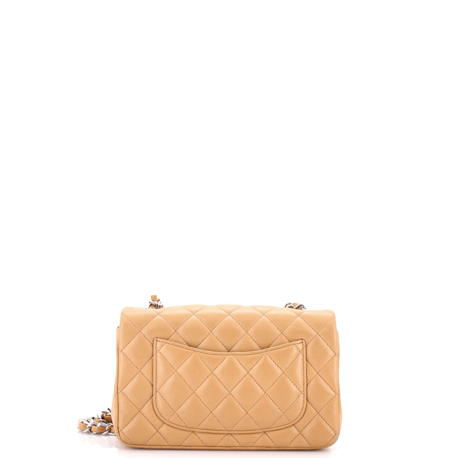 Classic Single Flap Bag Quilted Lambskin Mini