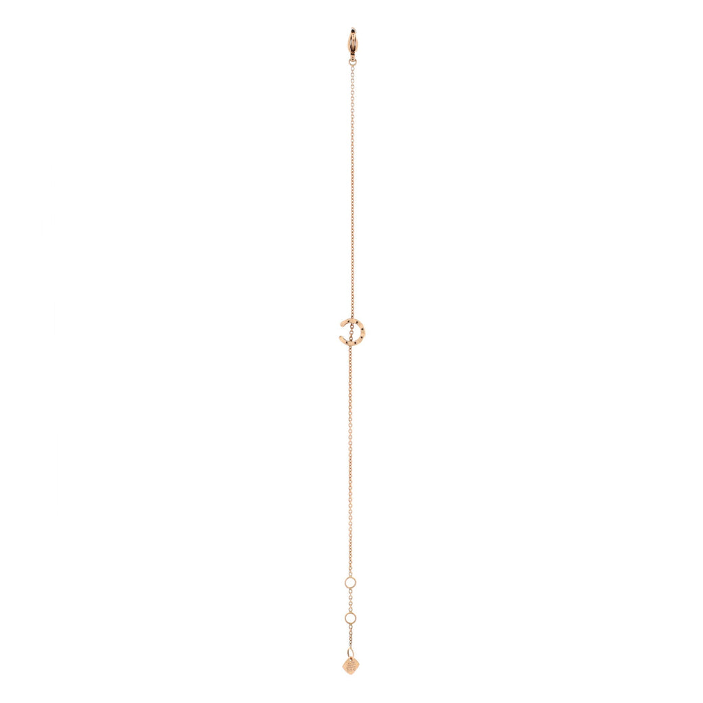 Coco Crush Letters Bracelet 18K Beige Gold