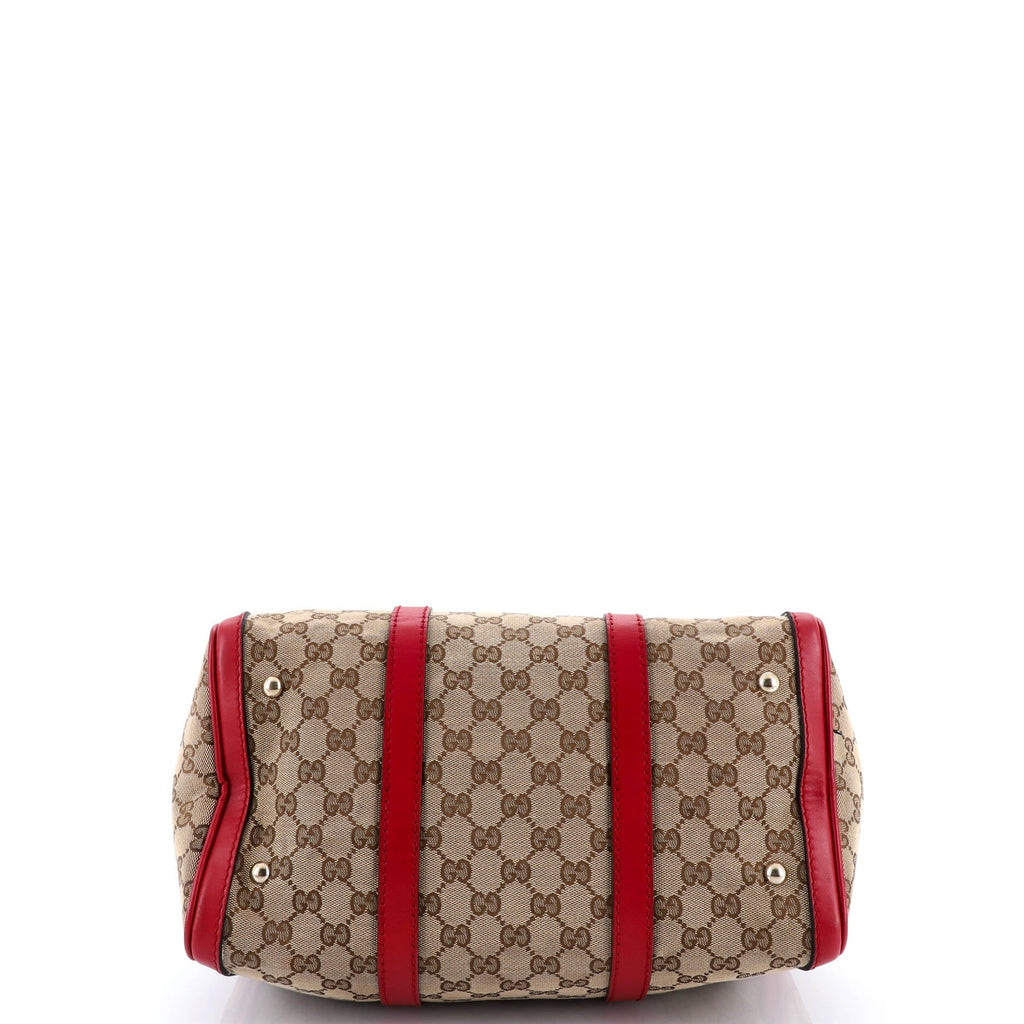 Convertible Joy Boston Bag GG Canvas with Leather Medium