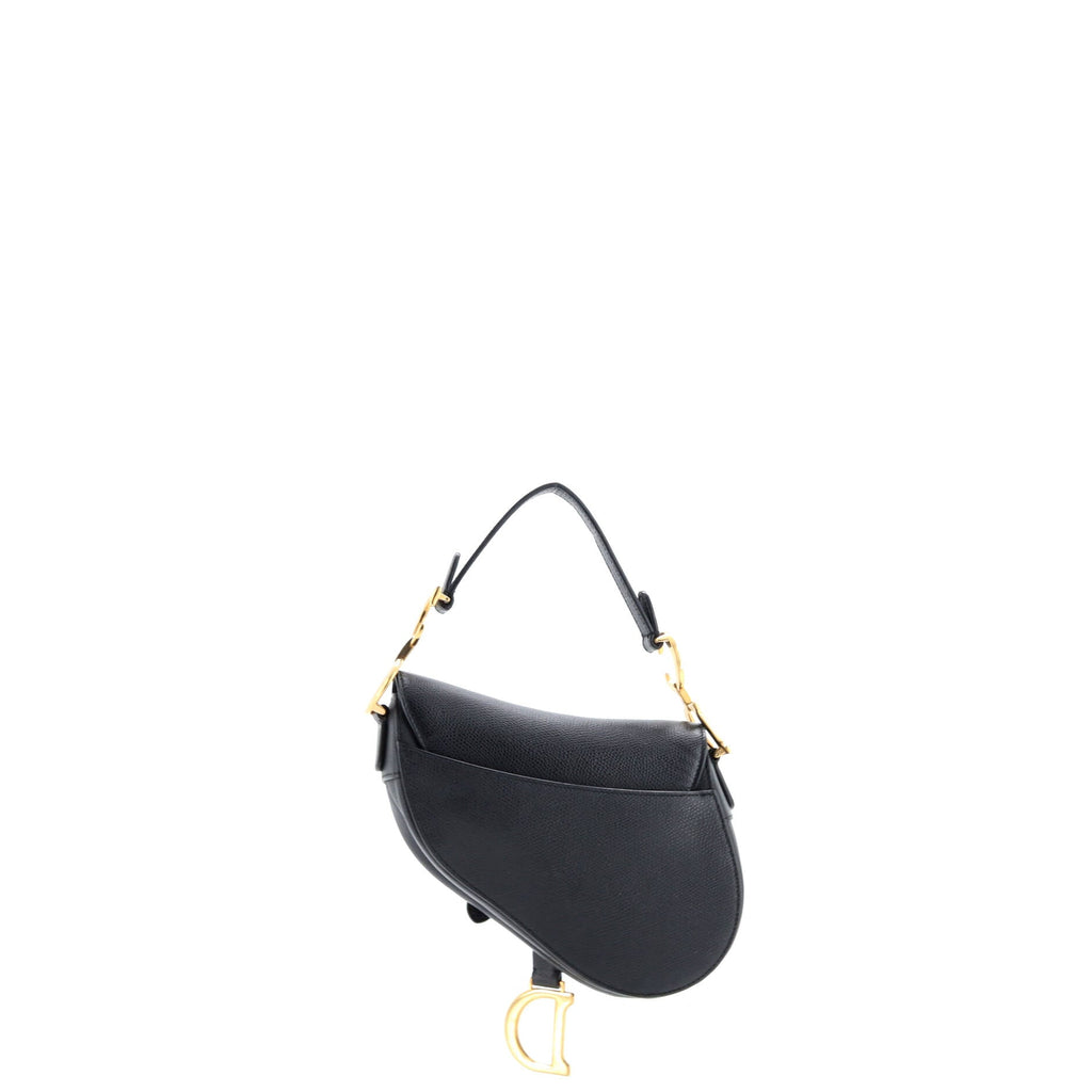 Saddle Handbag Leather Mini