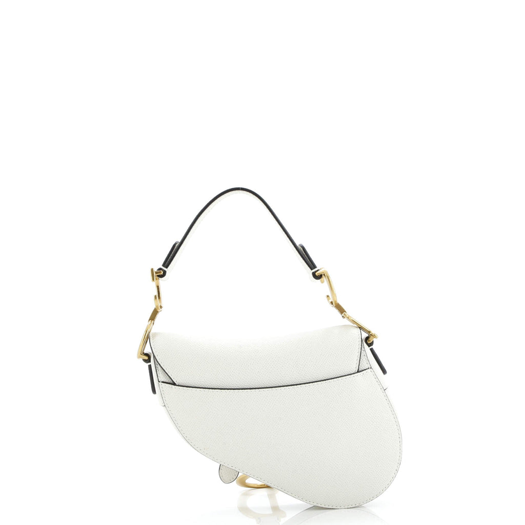 Saddle Handbag Leather Mini
