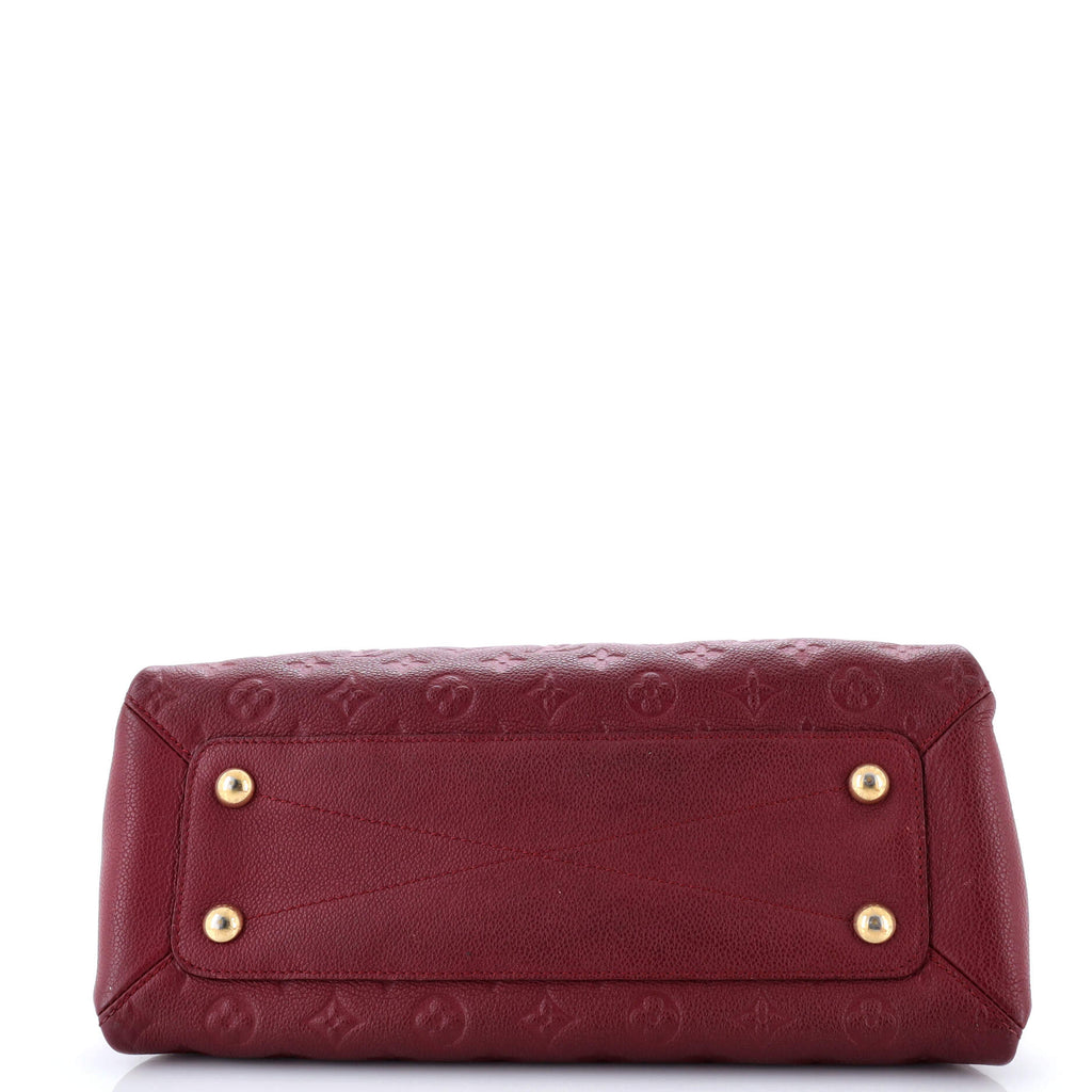 Vosges Handbag Whipstitch Monogram Empreinte Leather MM
