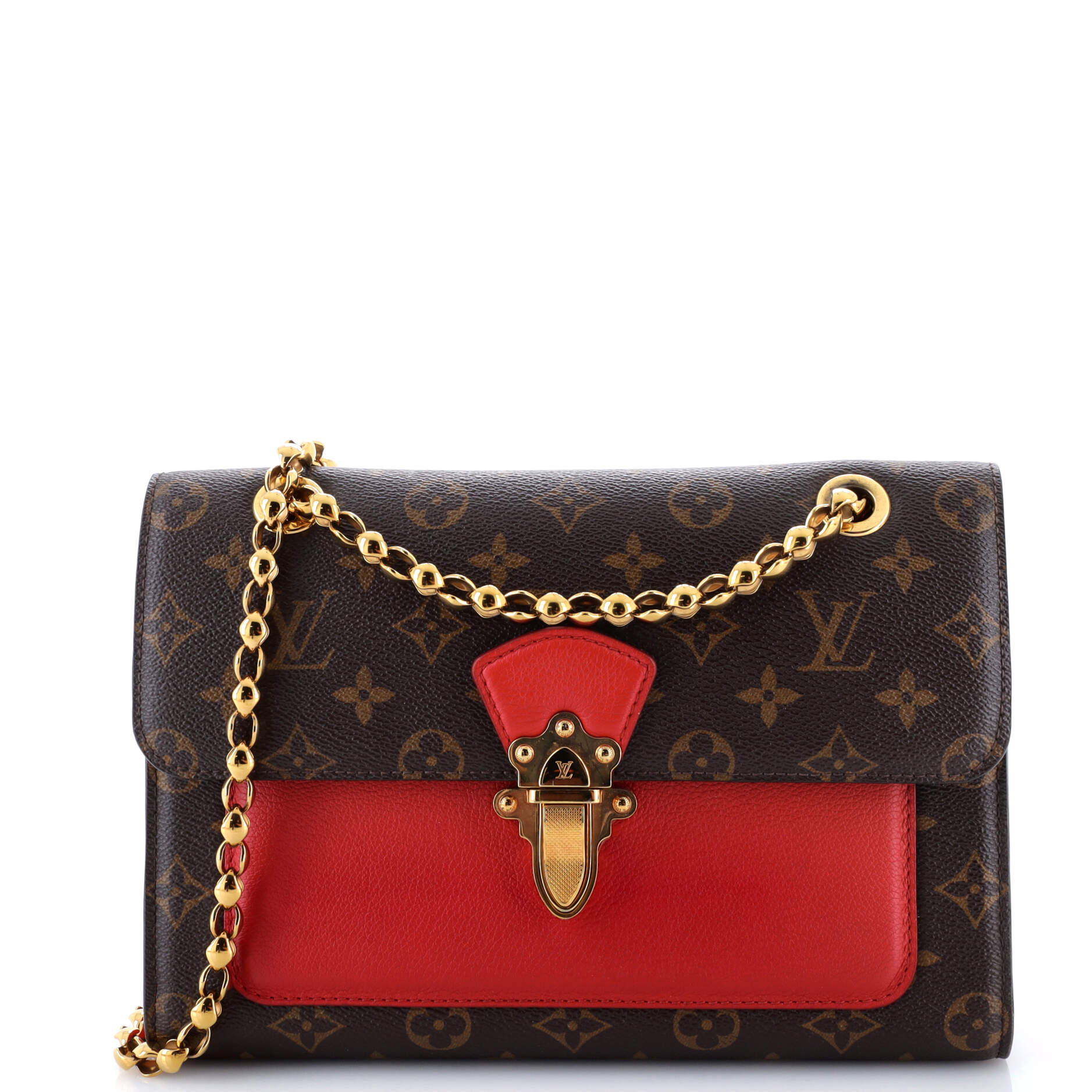 Victoire Handbag Monogram Canvas and Leather