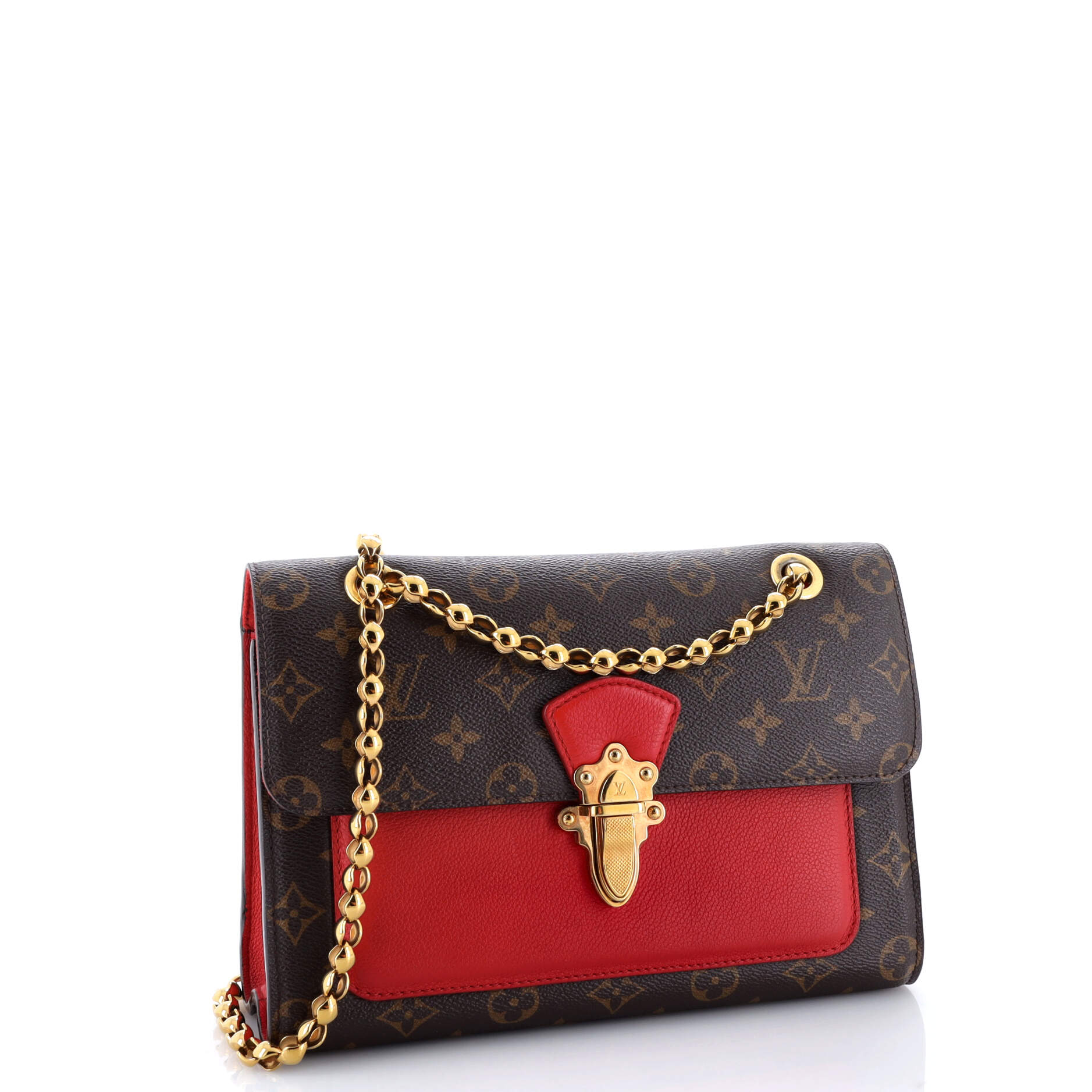 Victoire Handbag Monogram Canvas and Leather