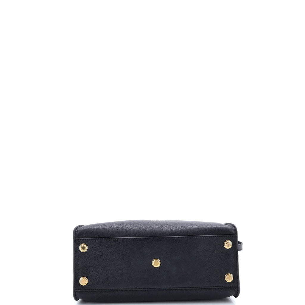 On My Side Tote Monogram Tuffetage Leather MM