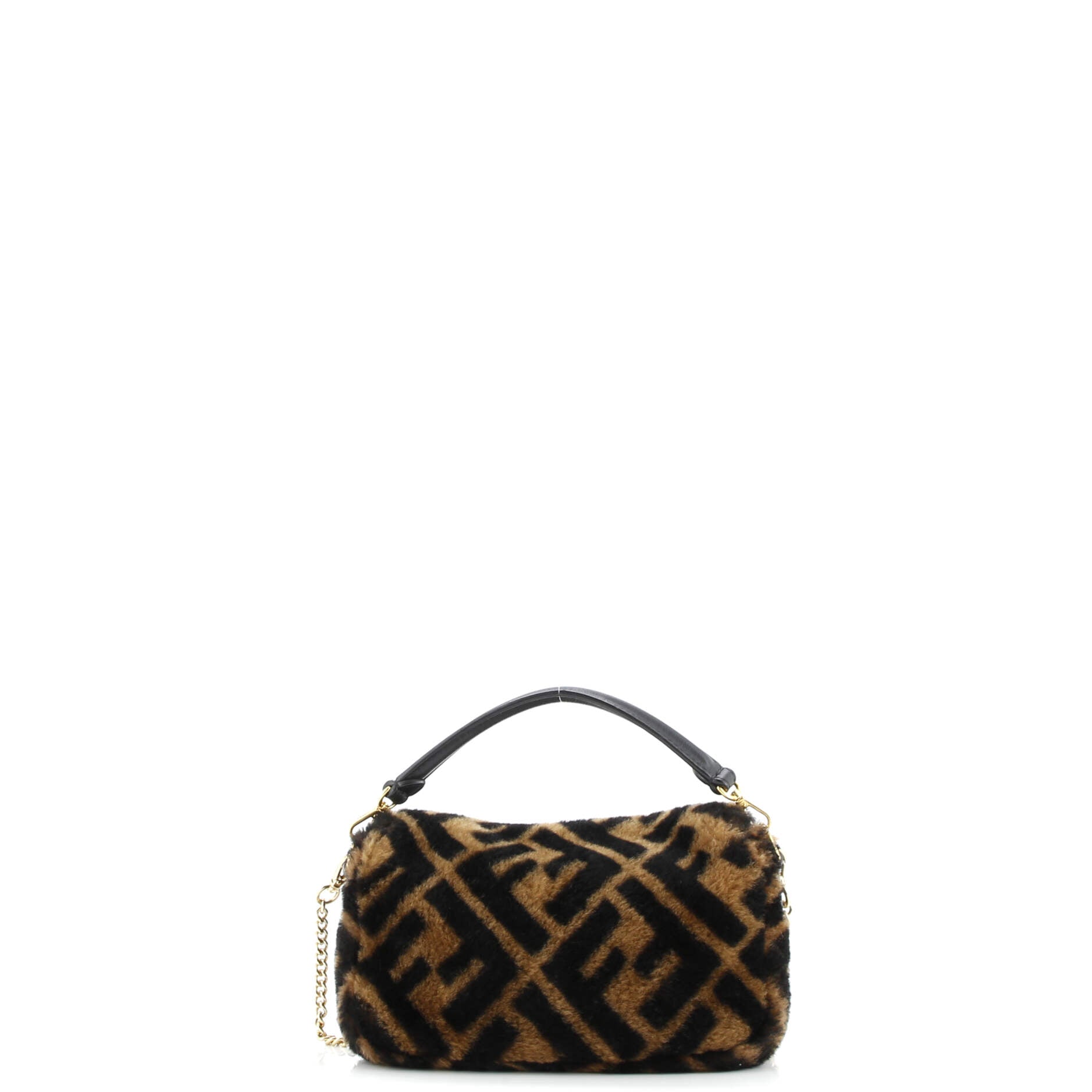 Baguette NM Bag Zucca Shearling Mini