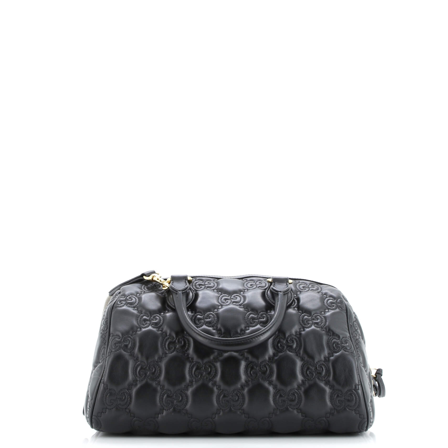 Ophidia Convertible Boston Top Handle Bag GG Matelasse Leather Medium