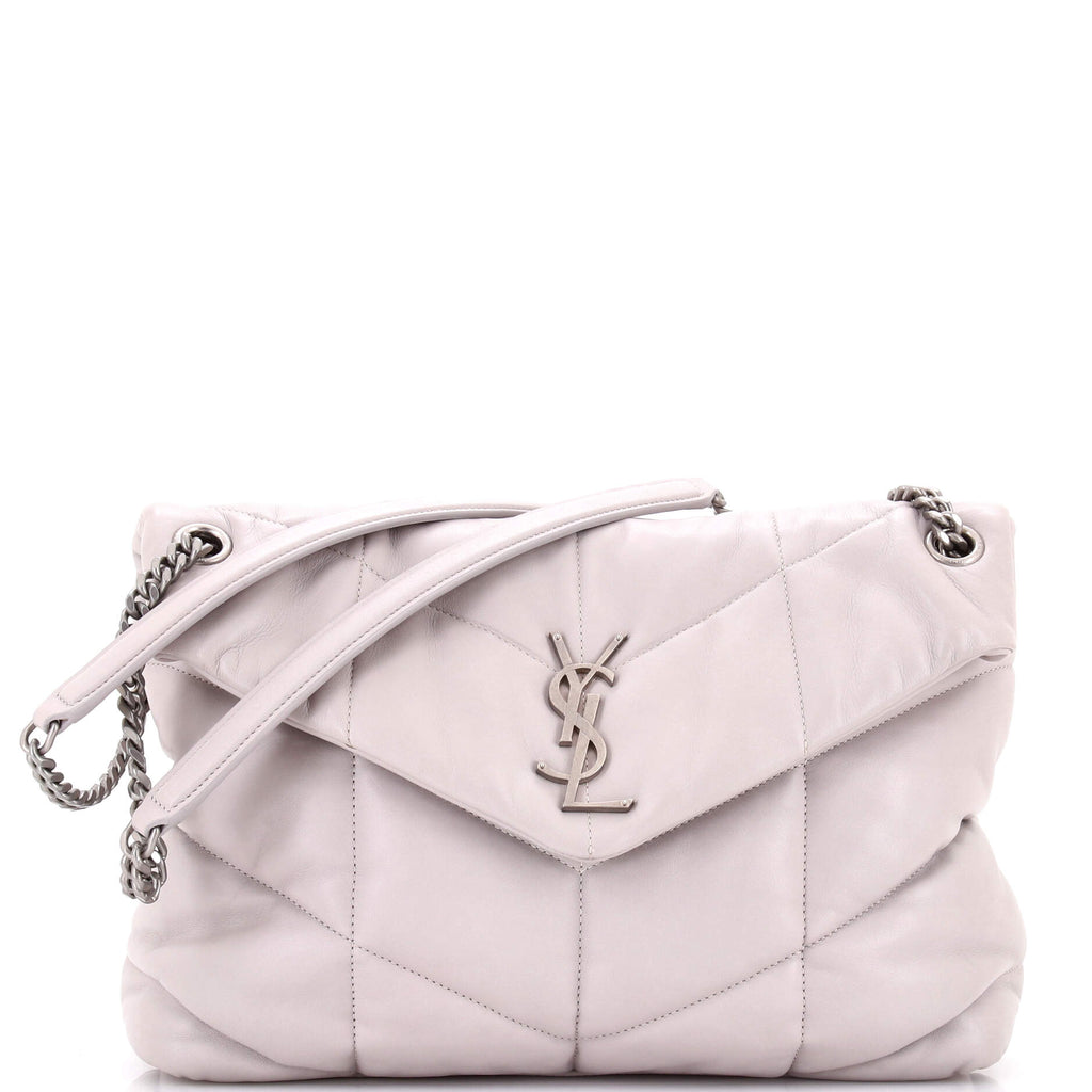Loulou Puffer Shoulder Bag Quilted Leather Medium